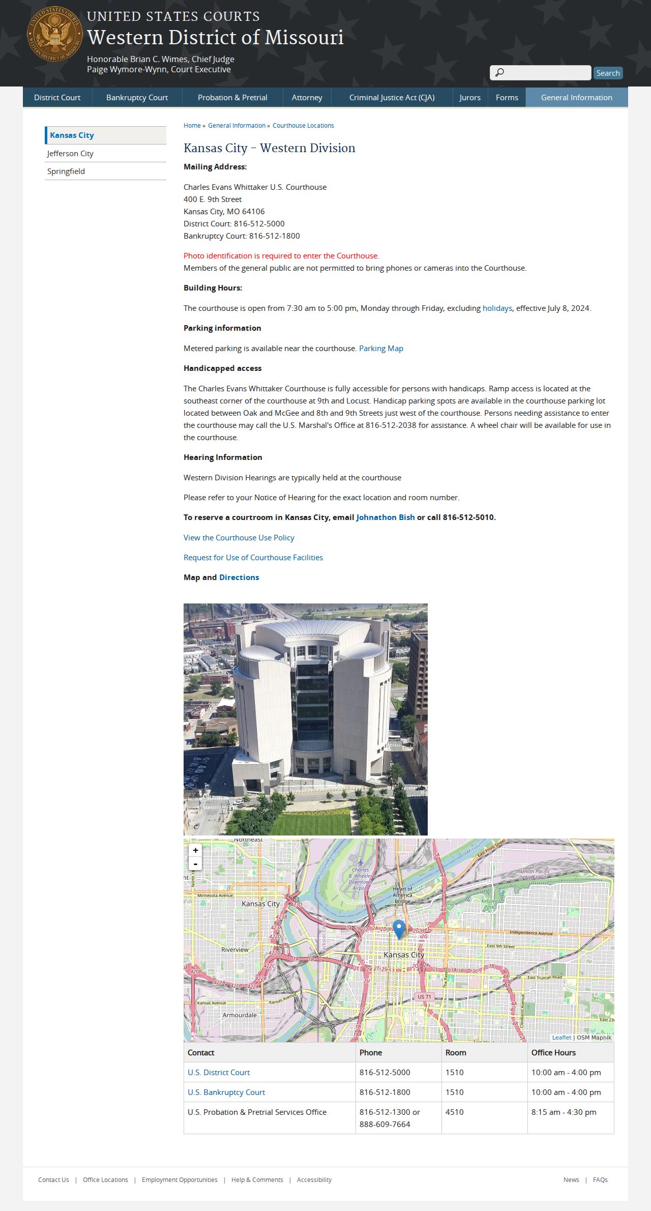 St. Clair County court record research source showing Western District federal court access information