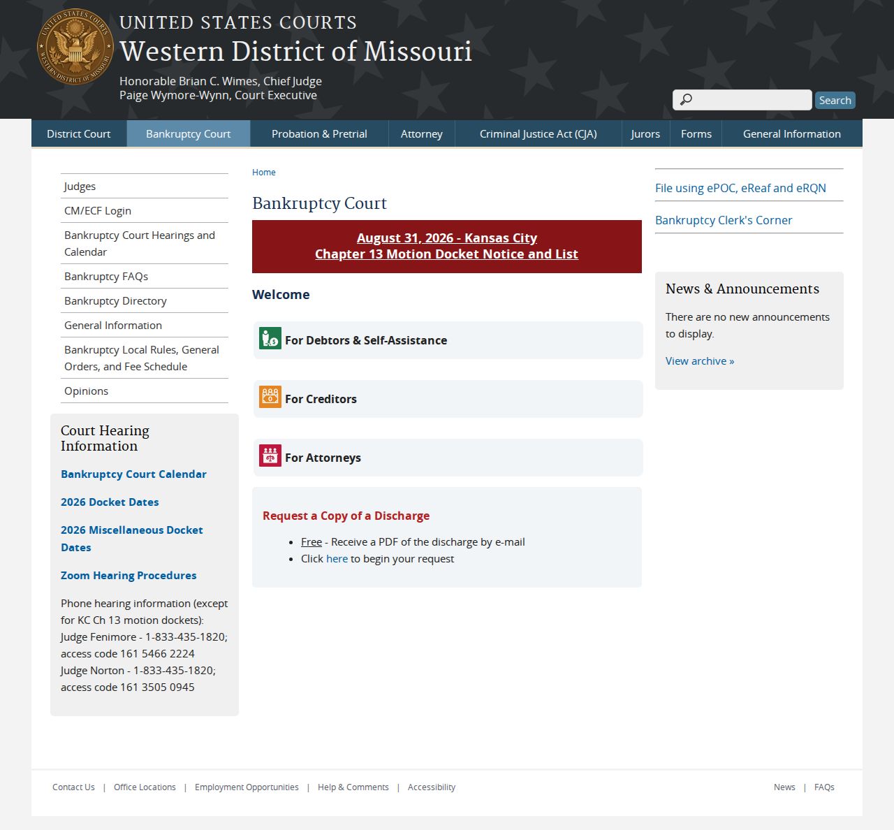 Osceola court docket federal bankruptcy calendar source